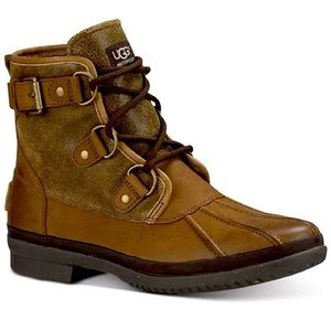 Waterproof UGG Cecile Boots, Size 10